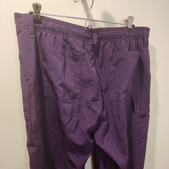 DICKIES Women's purple scrub pant size M - Picture 10 of 11